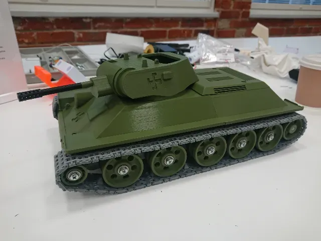 RC Tank T-34 PS. 231-1 Part 1 Tracks