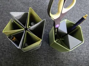 Hextainer – The Stylish Modular Container for Your Office and On-the-Go