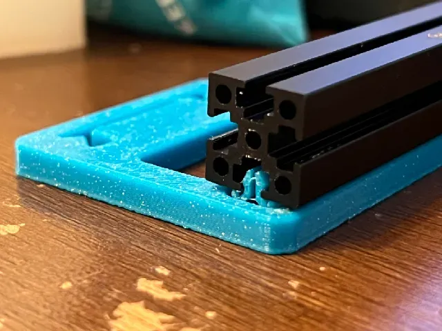 Snap-In MakerBeamXL 1515 DIN Rail Mounting System for Voron V0.1 V0.2