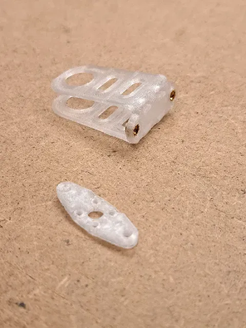 Brushless Motor Mount for Flying Wings (9x9mm or 12x12mm) — Image 3 of 6