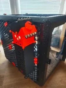Honeycomb wall brackets for MMU buffer (inspired by the RMU Buffer)