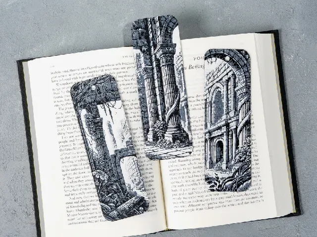 Ancient Ruins Bookmarks