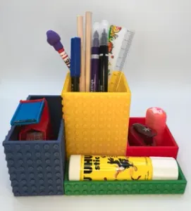Modular Lego Desk Organizer / Modularer Lego Schreibtisch Organizer