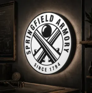 Springfield Armory LED Lightbox | Multicolor 3D Printable 3MF