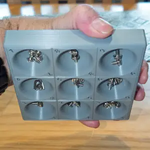 Magnetic Parts Tray for Assembly/Disassembly (Multiple Sizes & Non-Magnetic Versions Included)