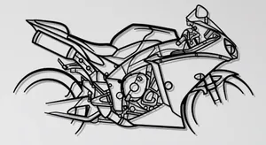 Yamaha YZF-R1 SuperBike Wall Art