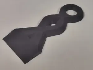 Bed Scraper | Kunai Ninja Style | Print Removal Tool