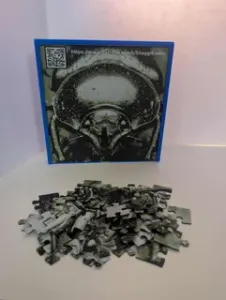 49 Piece Close Up Beetle Jigsaw Puzzle-QR