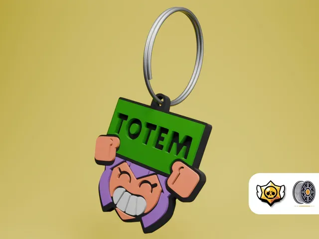 Totem Reply Pin | Brawl Stars Keychain Series