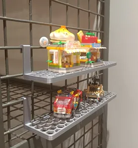 Grid-Mount Modular Shelf – Clip-On Organizer for Mesh Panels