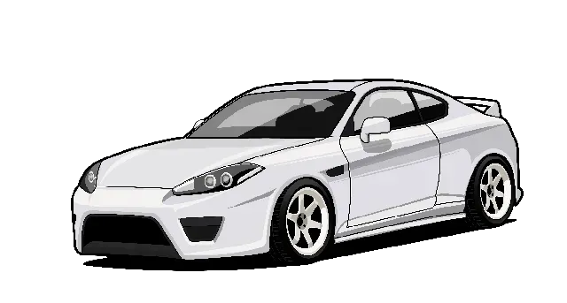 Hyundai Tiburon Cookie Cutter