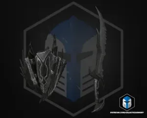Daedric Sword and Shield - 3D Print Files