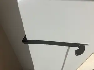 Cabinet door hook