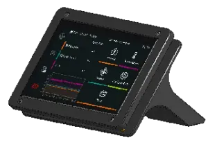 Raspberry pi klipper KlipperScreen Stand/case for waveshare 7" HDMI LCD capacitive/resistive touchscreen Display B