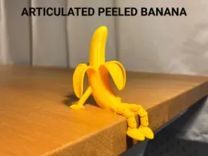 Articulated Peeled Banana Buddy