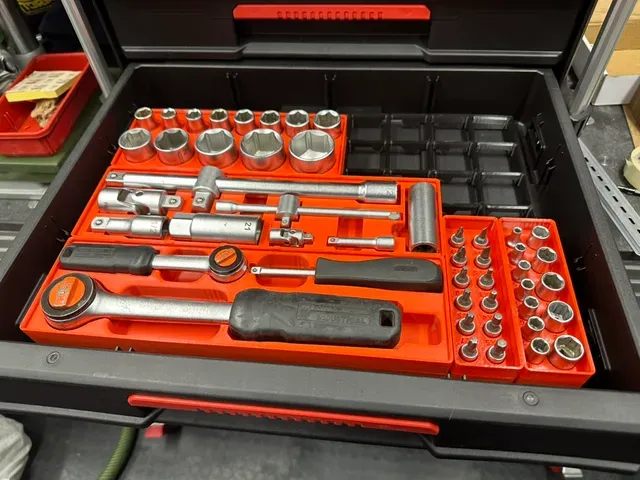 Proxxon Socket Set Gridfinity Inserts — Фото 7 из 7