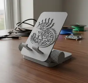 Fixed phone stand/Стационарная подставка для телефона