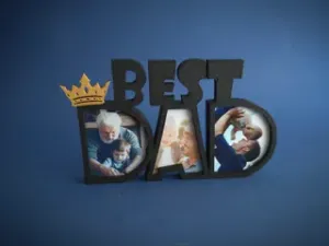Best Dad Photo Frame