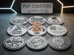POP COASTERS