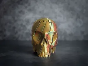 Skull Fidget Toy 2.0 – Segmented 3D Printed Skull