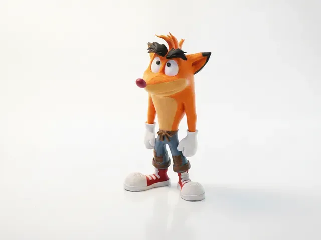 Crash Bandicoot Figurine Gaming 3D Printable