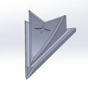 Car Roof Fin Diffuser - Pontiac Logo