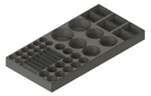 Battery Tray | AA, AAA, C, D, 9V & CR2032