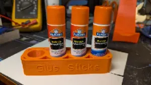 Glue Stick Holder for Elmer's 22g Glue Sticks
