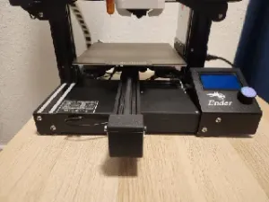 Aesthetic Raspberry Pi Mount for Ender-3 Series
