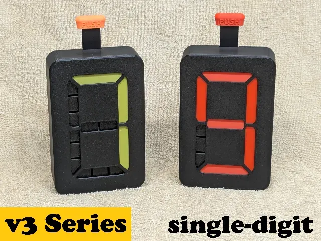 7 Segment Counter, v3.1, Single-Digit