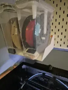 Ikea Skådis shelf for filament boxes, T-clip and double shelf