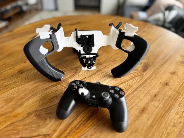 PS4 Controller Racing Wheel 100% 3D printed - TEST FIT — Фото 4 из 12