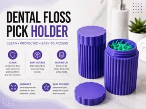 Dental Floss Pick Holder