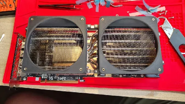 Sapphire Pulse RX7900XT Deshroud Fan Ducts + Noctua Mod Guide — Фото 4 из 7