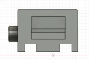 WE g17 (airsoft) fidget backplate