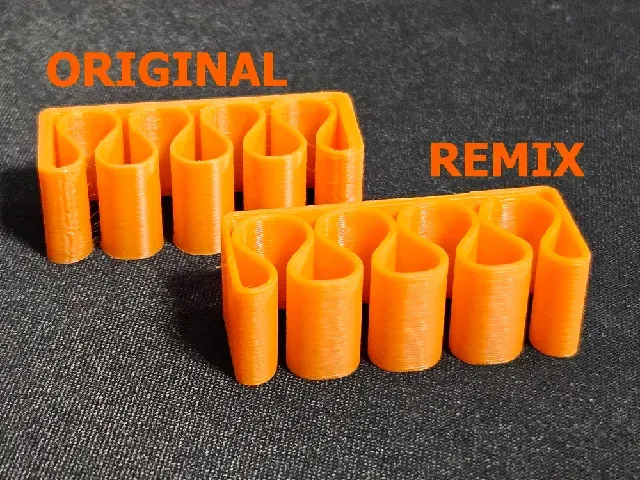 Parametric Universal Cable Holder (Vase Mode, Fast Print) — Фото 2 из 5