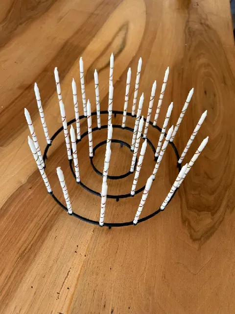 Birthday candle ring holder — Фото 2 из 5