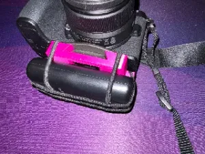 Battery holder for Velbon Quick Release