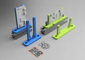 Raspberry Pi Zero W Mounting Bracket Stand Alone / Cluster