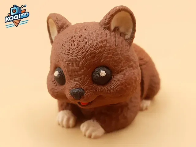 Mini Flexi Quokka | Cute Articulated 3D Print — Фото 9 из 9