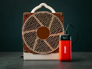 Silent Breeze: The 200mm Magnetic Travel Fan (Noctua NF-A20)