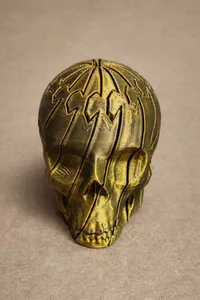 Expandable Fidget Skull – Articulated Skull Stress Toy