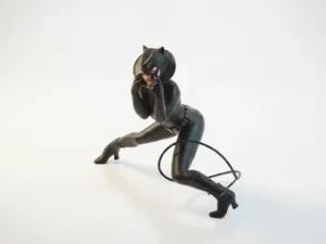 Fedora Lady Figurine Female Figure 3D Printable