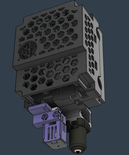 Qidi Q1 Pro - BTT Eddy Duo Mount — Image 3 of 9