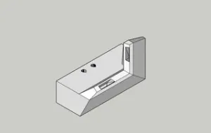Fan duct Kingroon KP3S (e3d v6 hotend, titan extruder)