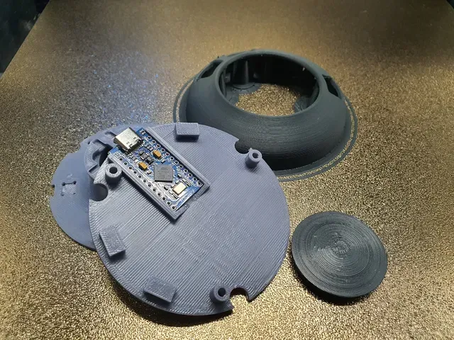 Mini 3D Spacemouse alternative magnet plate and parts — Фото 4 из 5