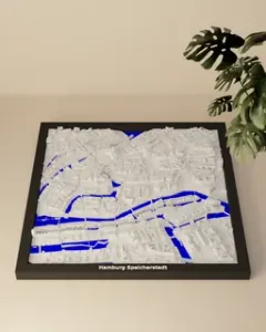 Hamburg Speicherstadt - 3D Miniature