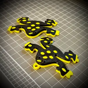 Frog Domed Shaped Multi Color (+ bag tag version)
