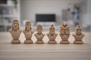 Roman Gods Chess Set