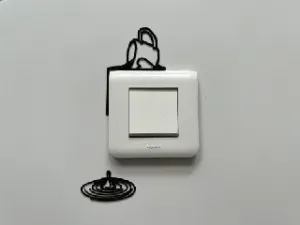 Wall Light Switch Decoration #9